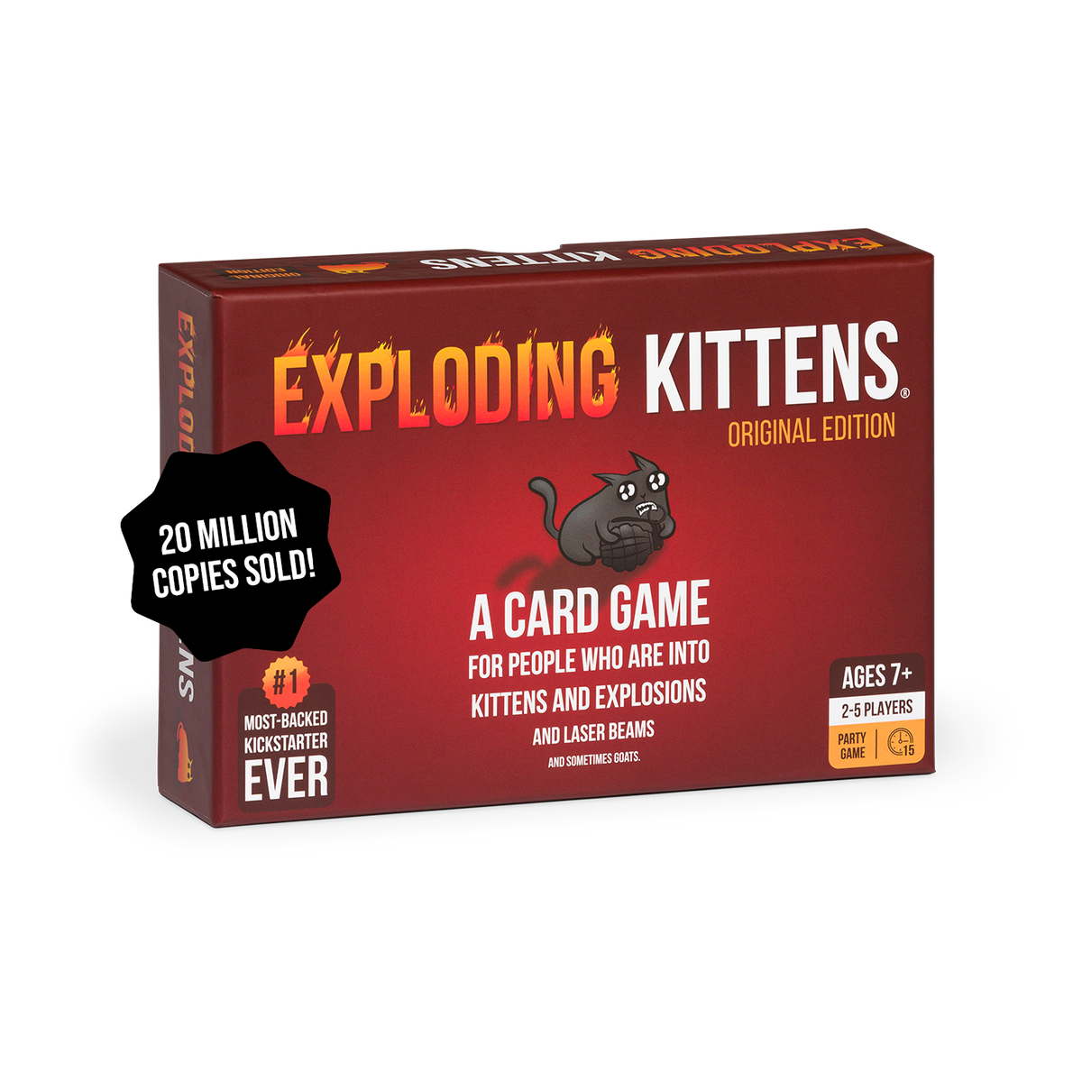Exploding Kittens box cover