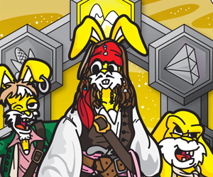 Killer Bunnies and the Ultimate Odyssey: Land Starter Deck box cover