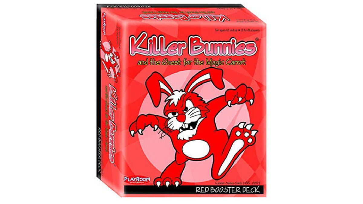 Killer Bunnies and the Quest for the Magic Carrot: Red Booster Deck box cover