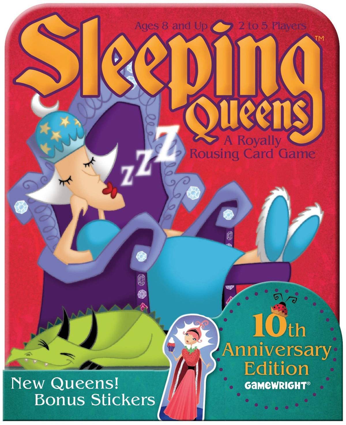 Sleeping Queens box cover