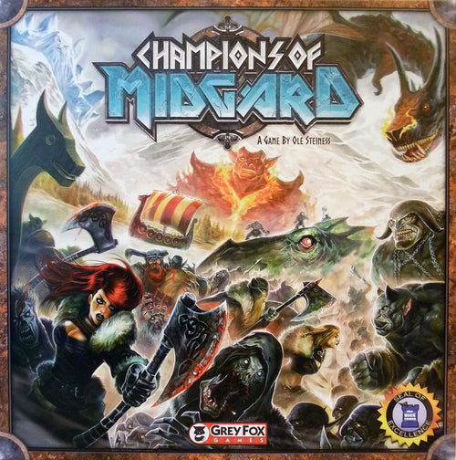 Champions of Midgard box cover
