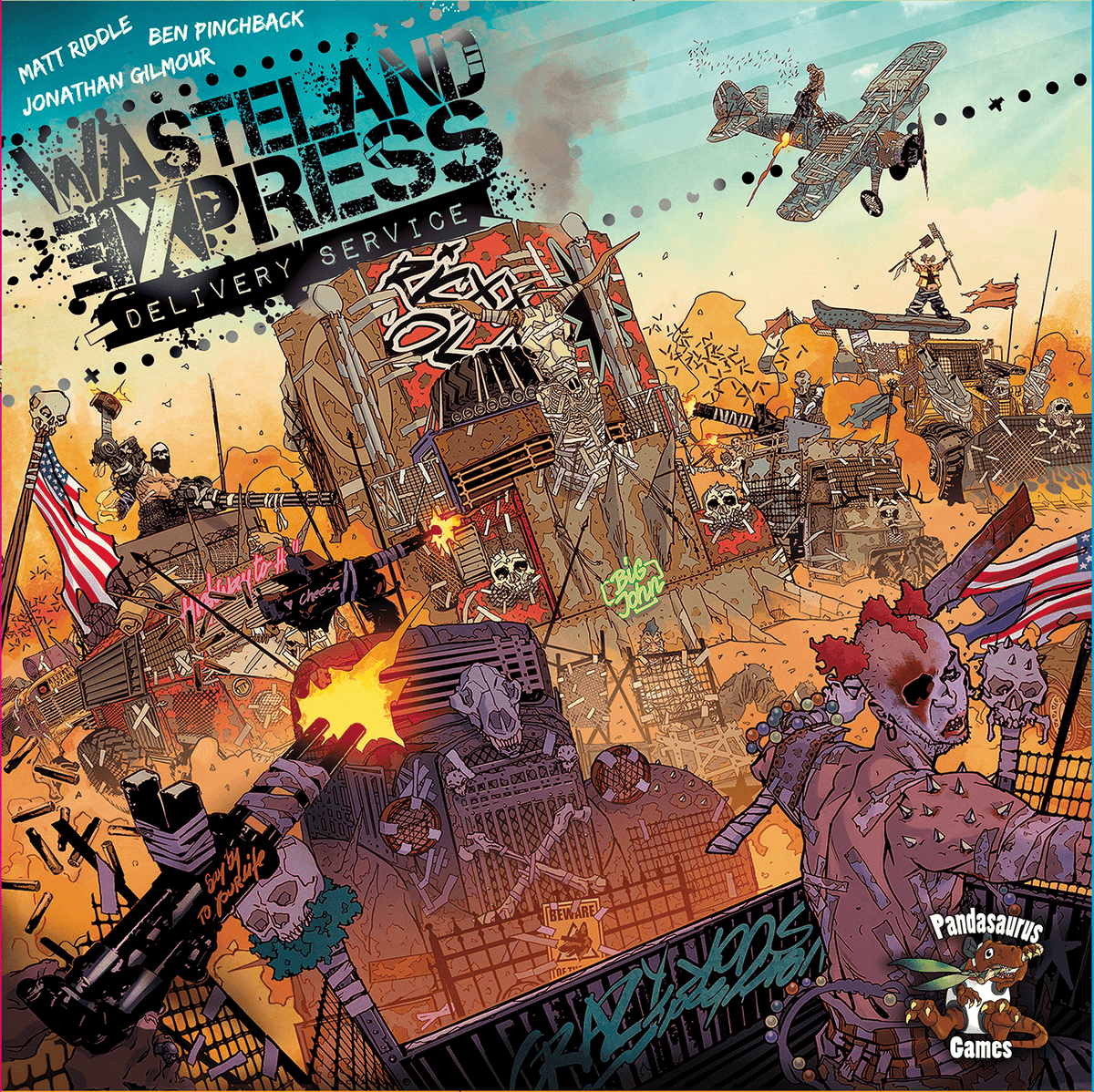 Wasteland Express Delivery Service box cover