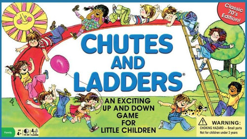 Chutes and Ladders box cover