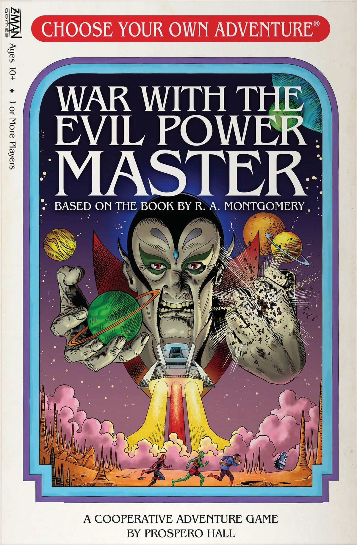 Choose Your Own Adventure: War with the Evil Power Master box cover