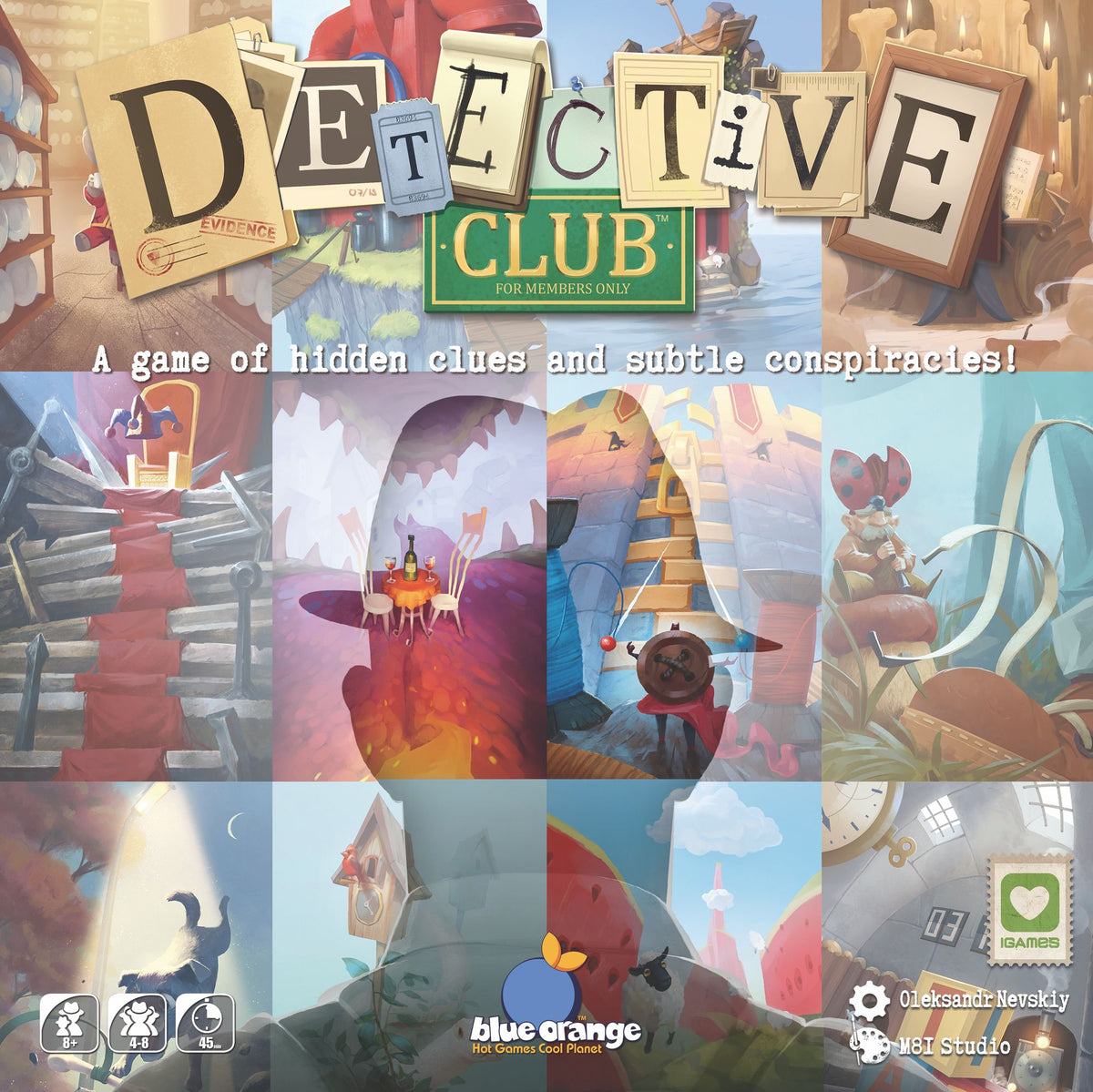 Detective Club box cover