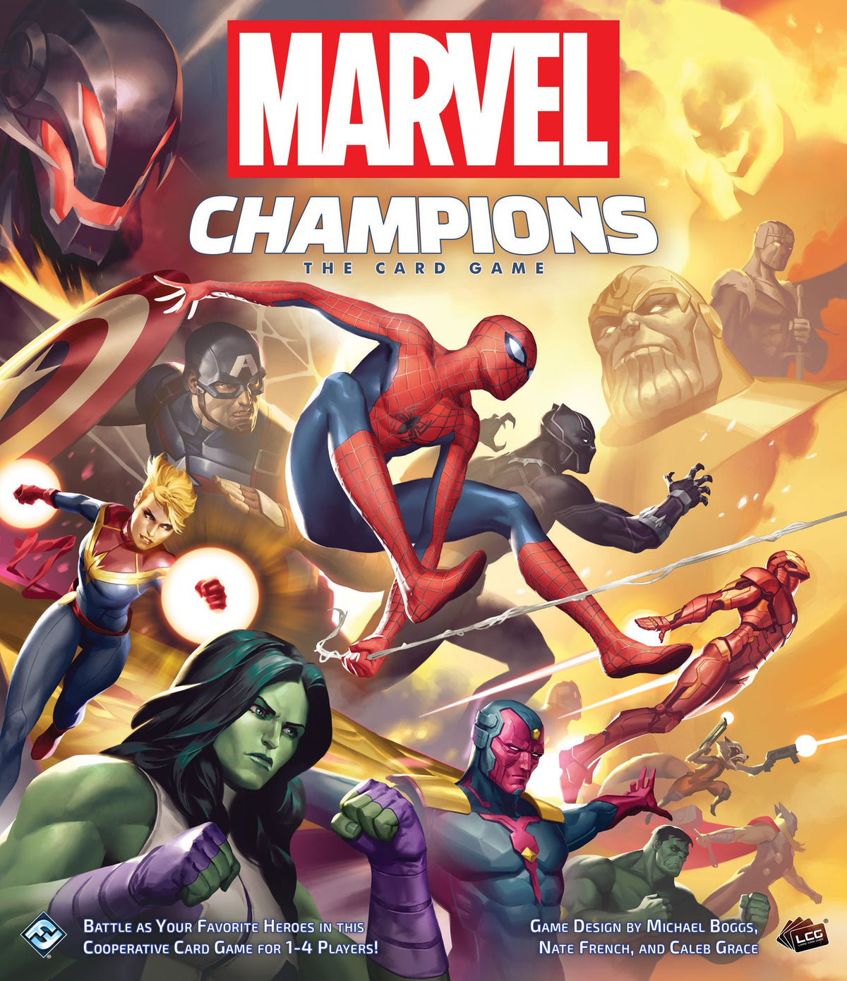 Marvel Champions: The Card Game box cover