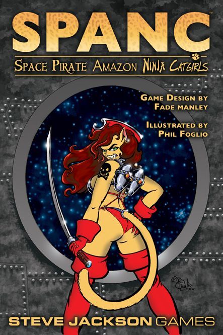 SPANC: Space Pirate Amazon Ninja Catgirls box cover