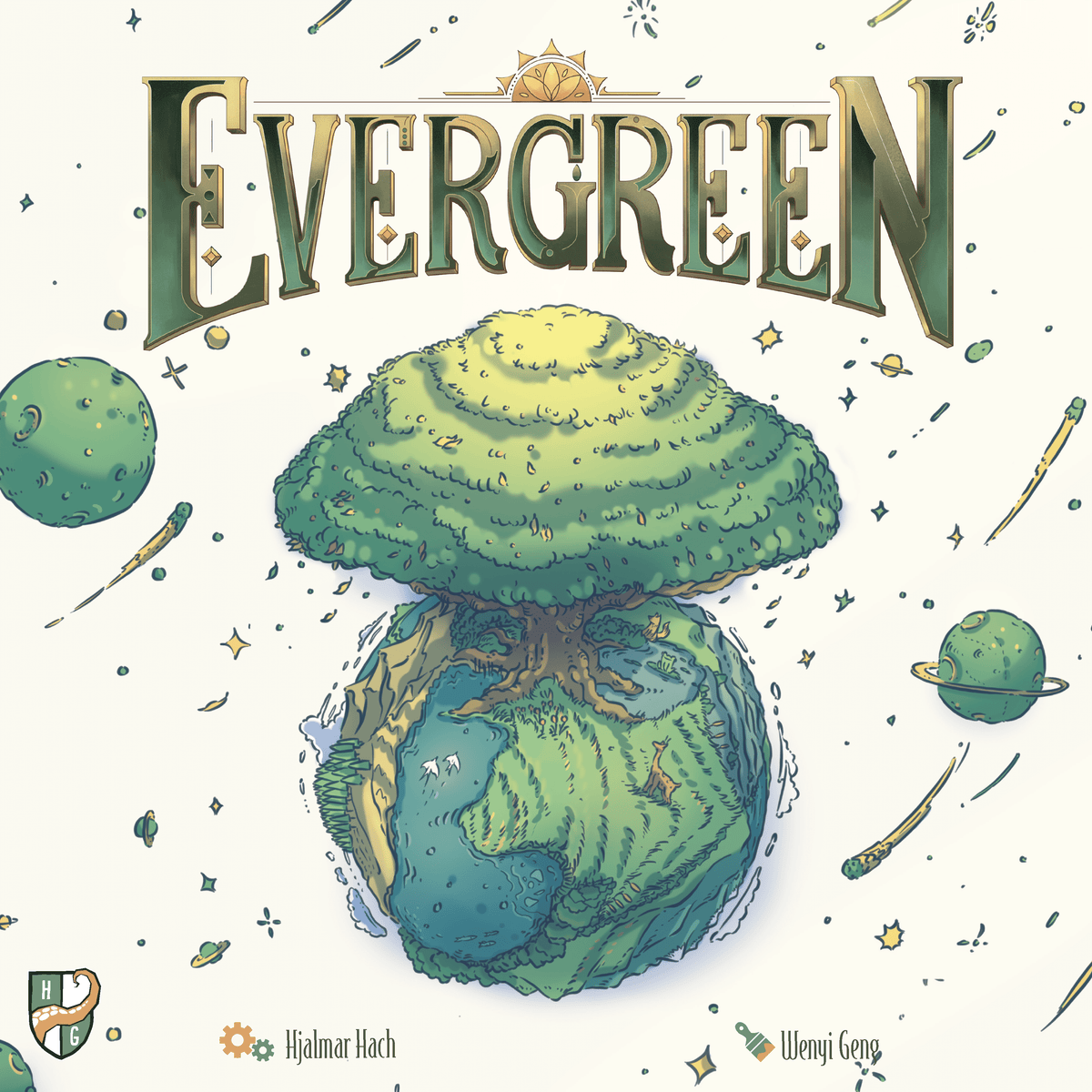 Evergreen box cover