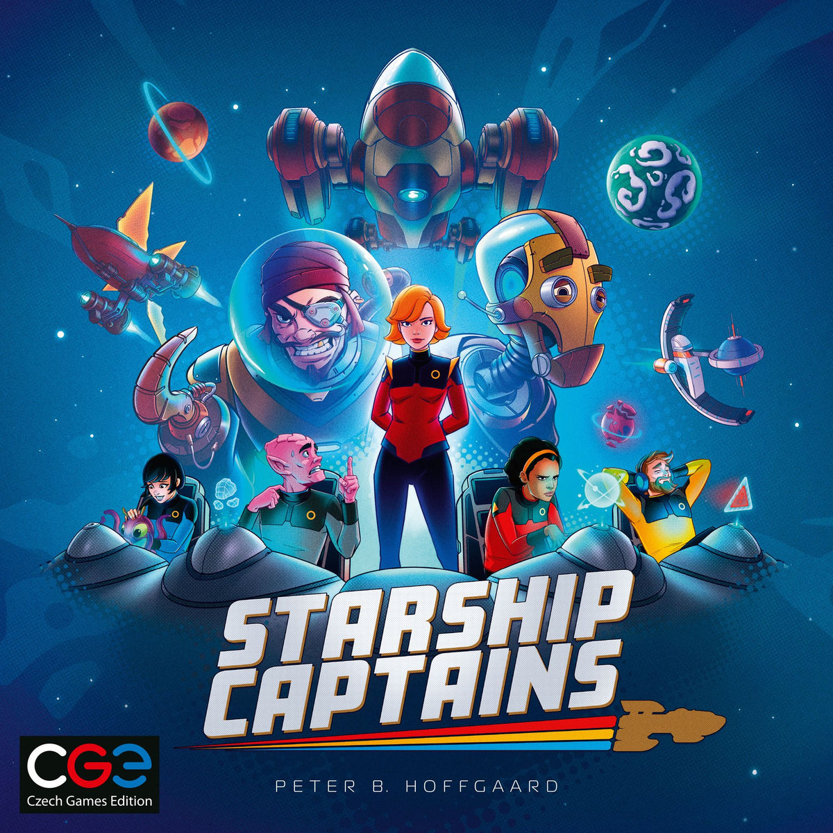Starship Captains box cover