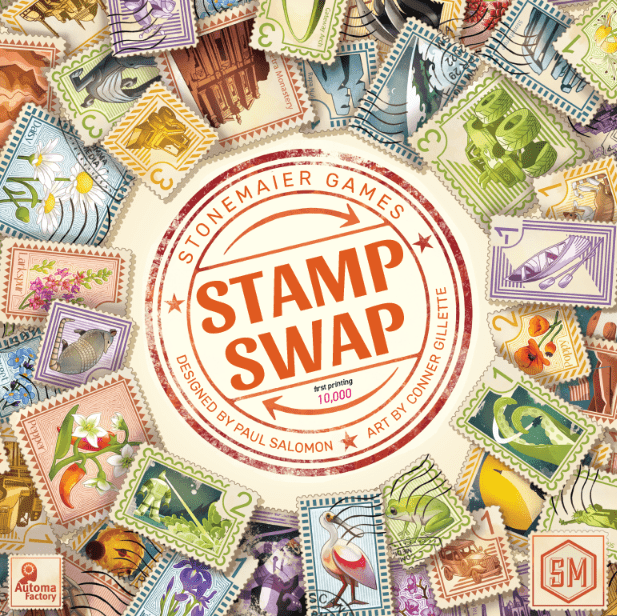 Stamp Swap box cover