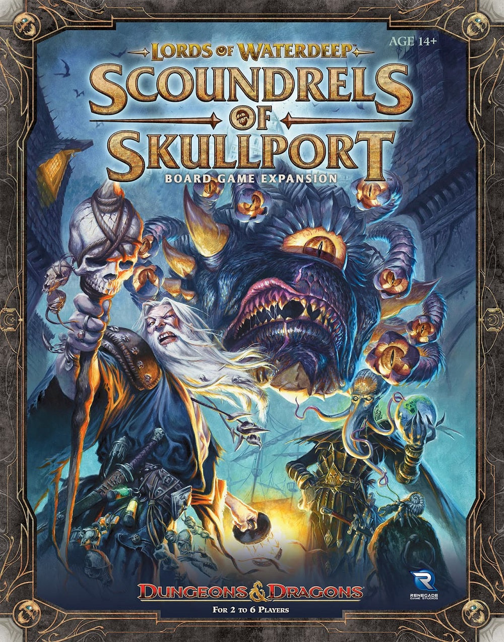 Lords of Waterdeep: Scoundrels of Skullport box cover